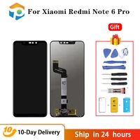 original 6 26 lcd for xiaomi redmi note 6 pro lcd display touch screen digitizer assembly for redmi note 6 pro lcd replacement