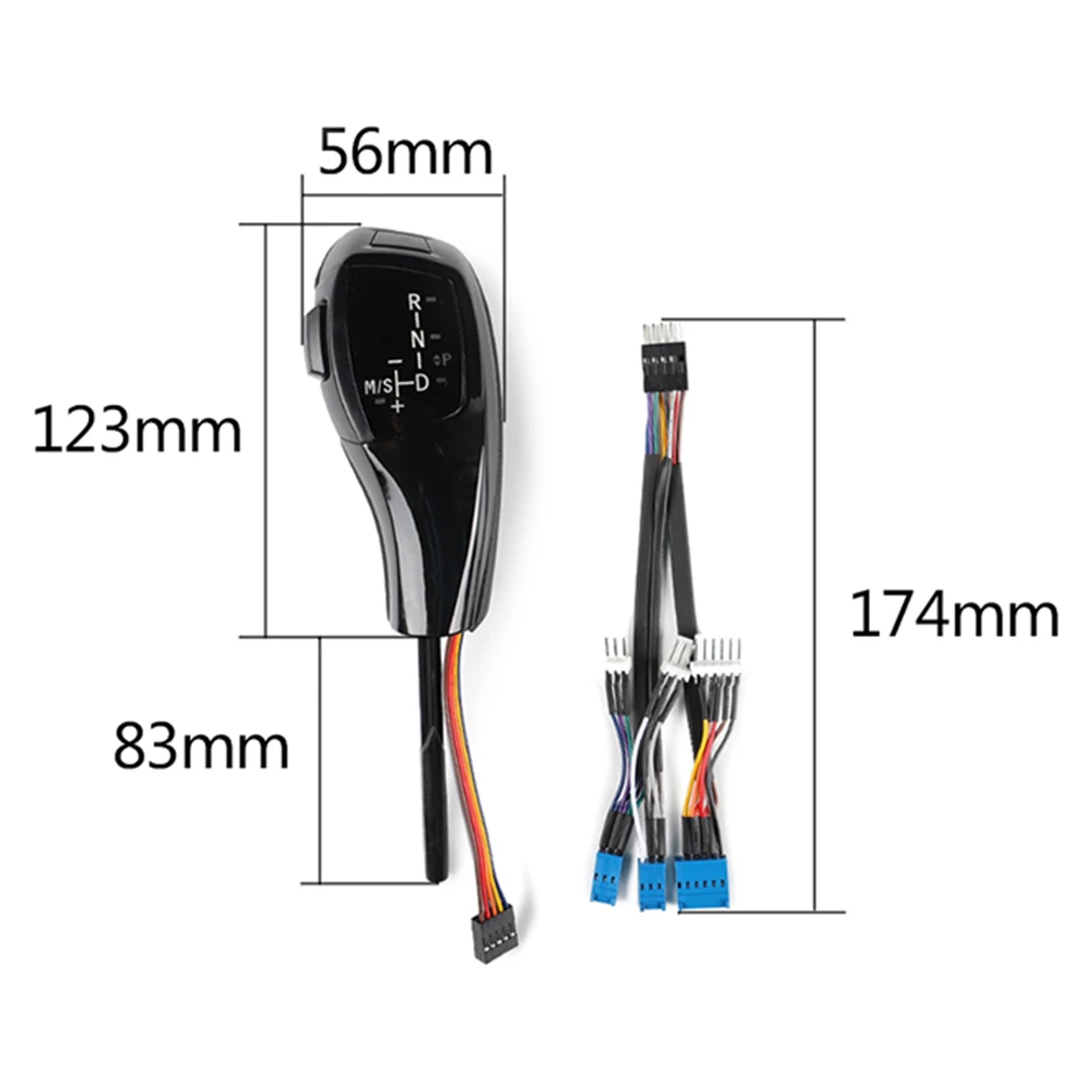 

E Chassis Faux Crystal Button LED Shift Knob for BMW 5 Series E60 Pre-facelift