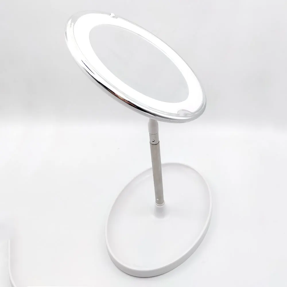 Новый 10X светодиодный светильник макияж зеркало с подсветкой LED лампа лупа