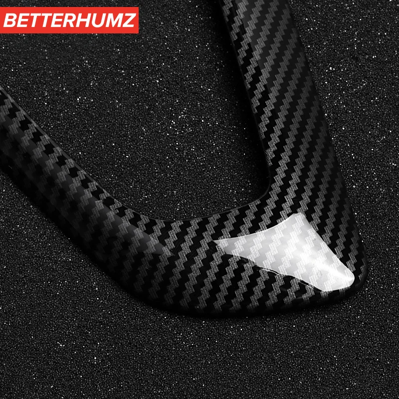 BetterHumz углеродное волокно фоторамка отделка наклейка интерьерная для BMW F30 F10 F15 F07