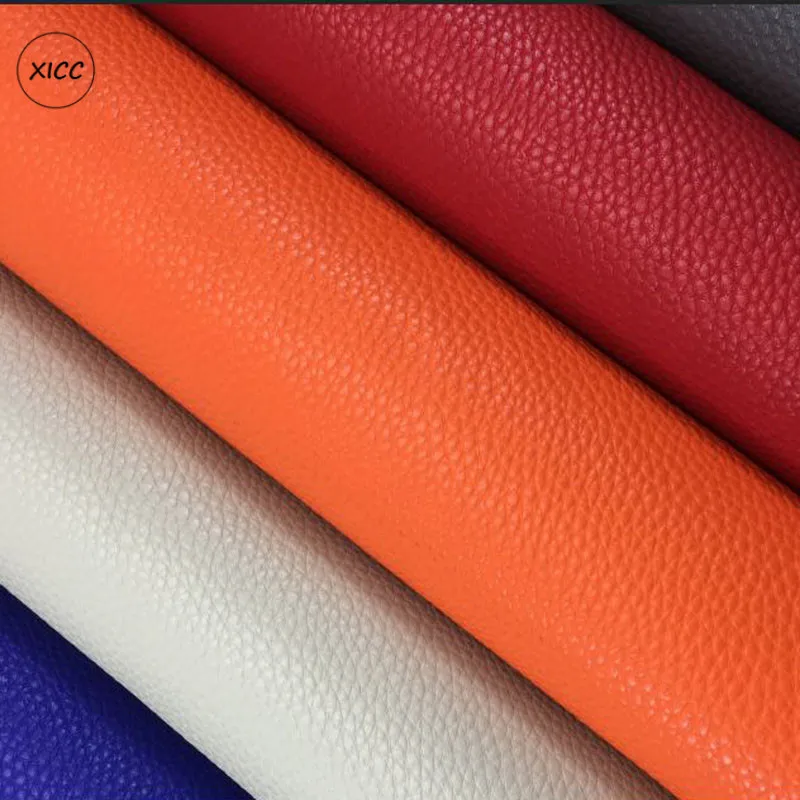 

Self Adhesion Litchi Faux Synthetic Leather Patches Big 20x30cm Colorful PU Sofa Hole Repair Car Sticker Decoration Waterproof