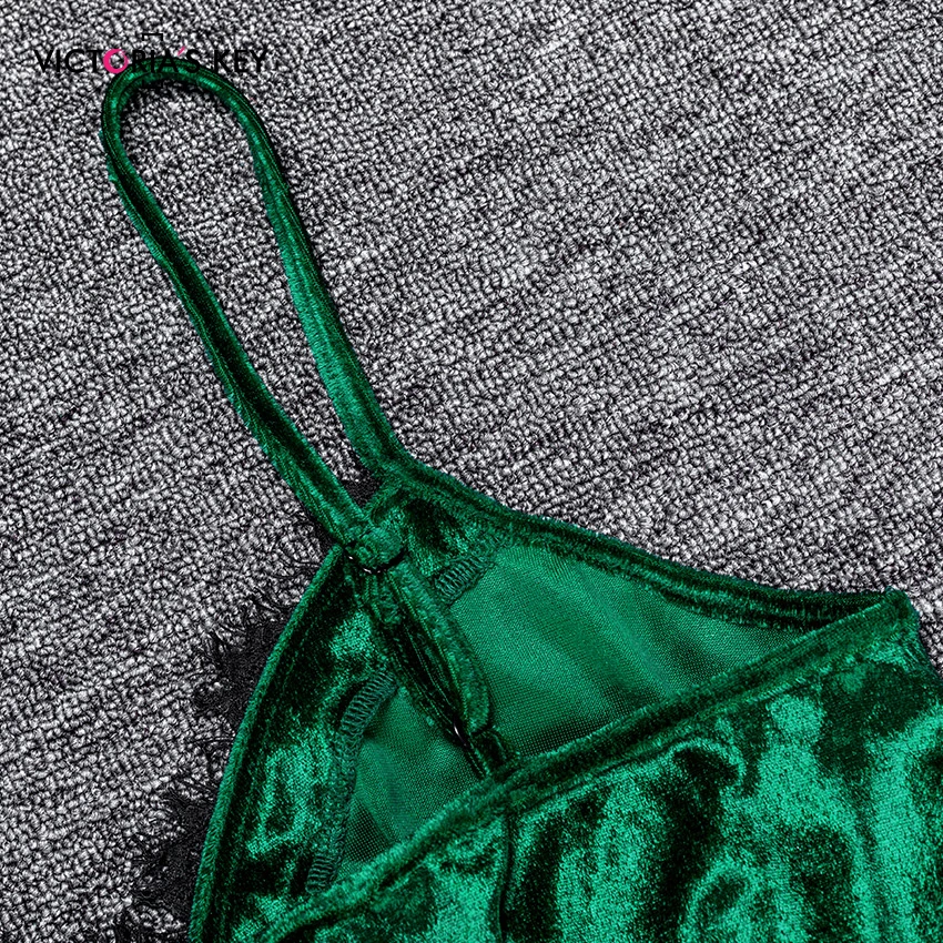 Suphis/зеленые бархатные топы кружевные шорты женские привлекательные пижамные