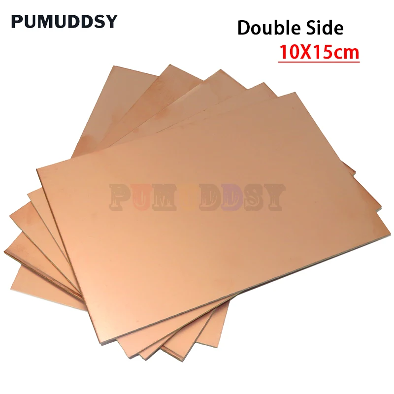 1PCS FR4 PCB 10x15cm 10*15 Single Side Copper Clad plate DIY PCB Kit Laminate Circuit Board pumuddsy