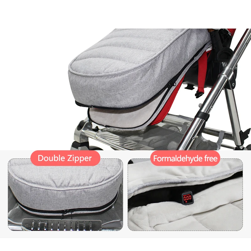 Baby Stroller Sleeping Bag Infant Winter Footmuff Sleepsack Newborn Wheelchair Waterproof Windproof Footcover | Мать и ребенок