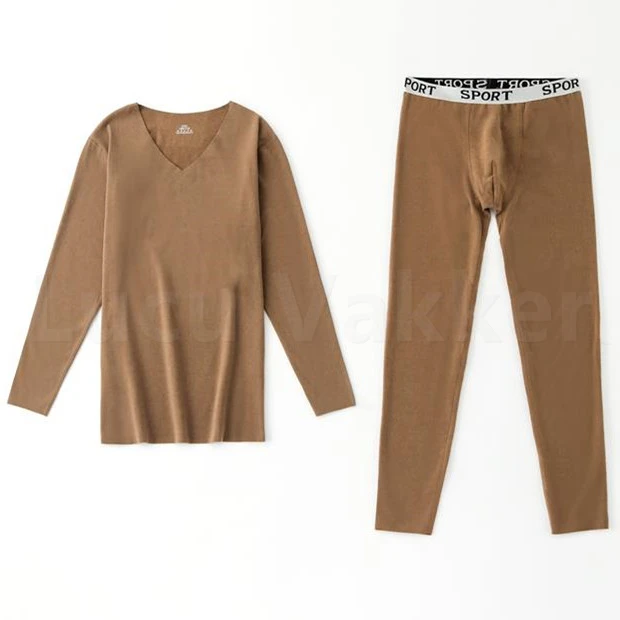 Комплекты мужского термобелья теплые кальсоны осенне зимний комплект Мужская