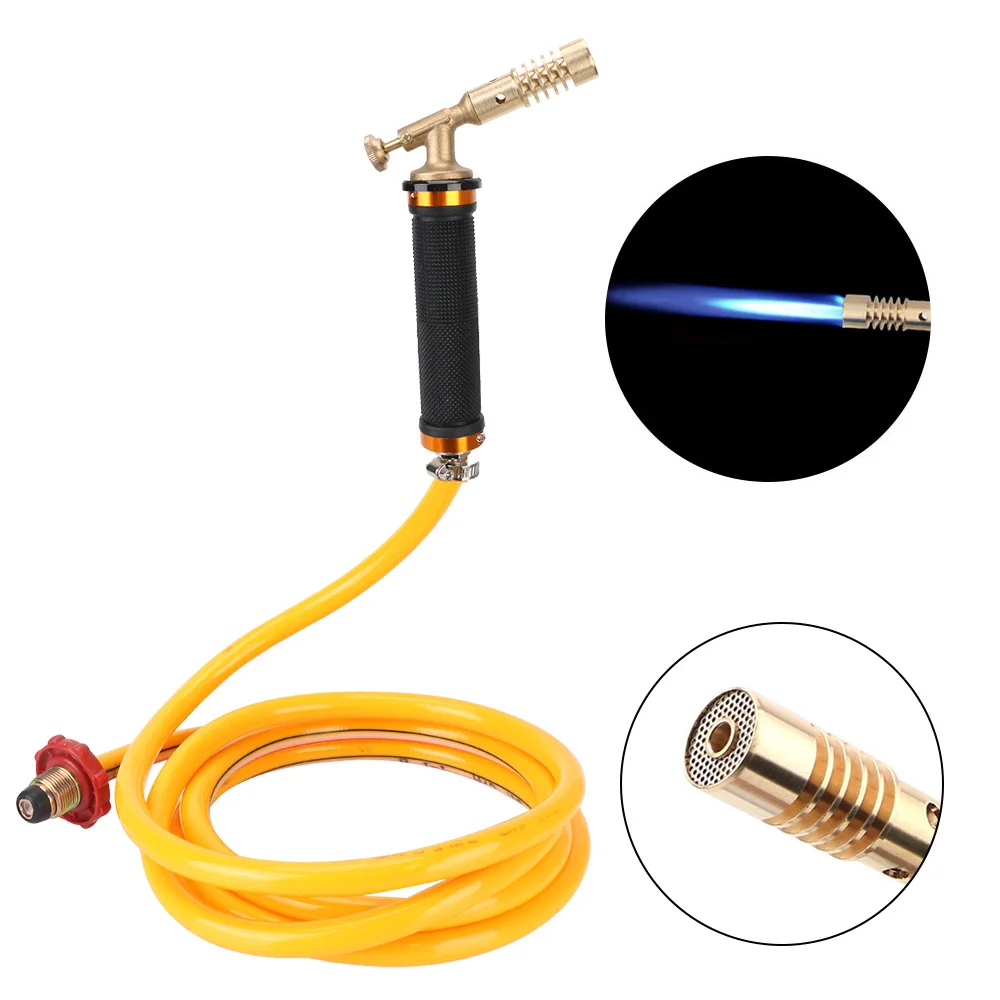 

For Soldering Weld Cooking Heating Welding Tool Welding Gas Torch Copper Liquefied Propane Gas Electronic Ignition Welding Gun