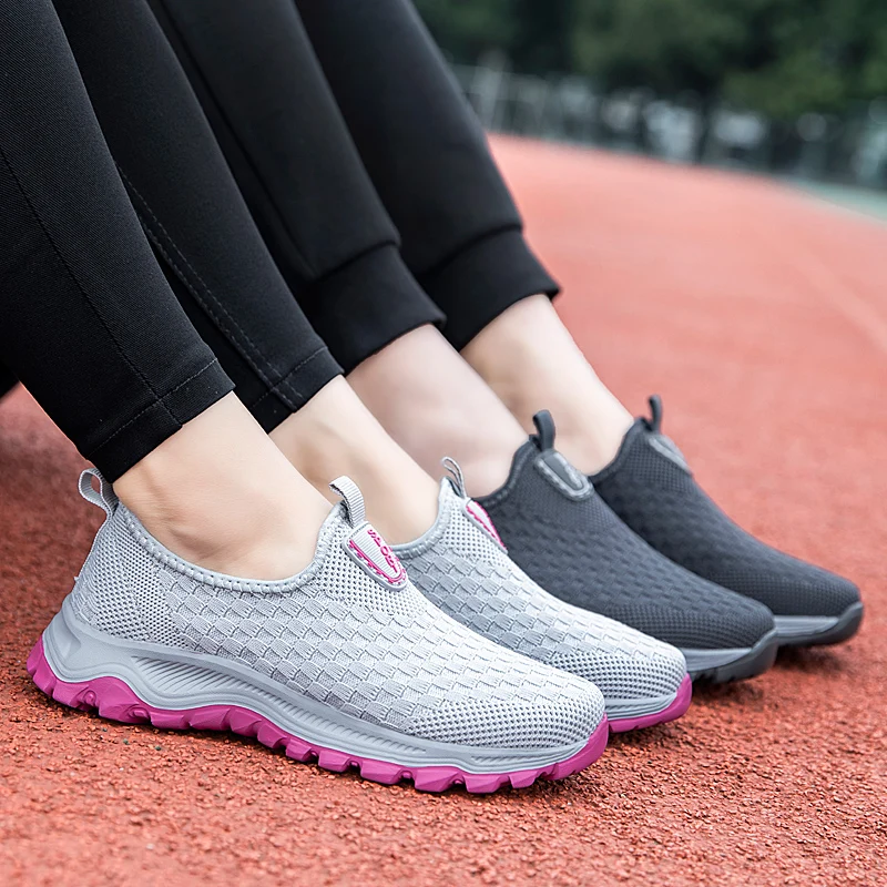 

Woman Fashion Casual Women Sneakers Vulcanized Shoes Mesh Platform Sneakers Outdoor Casual Shoes Breathable Female Sneakers