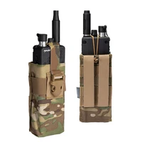 outdoor tactical universal multicam prc148152 radio pouch walkie talkie bag package for molle avs vest