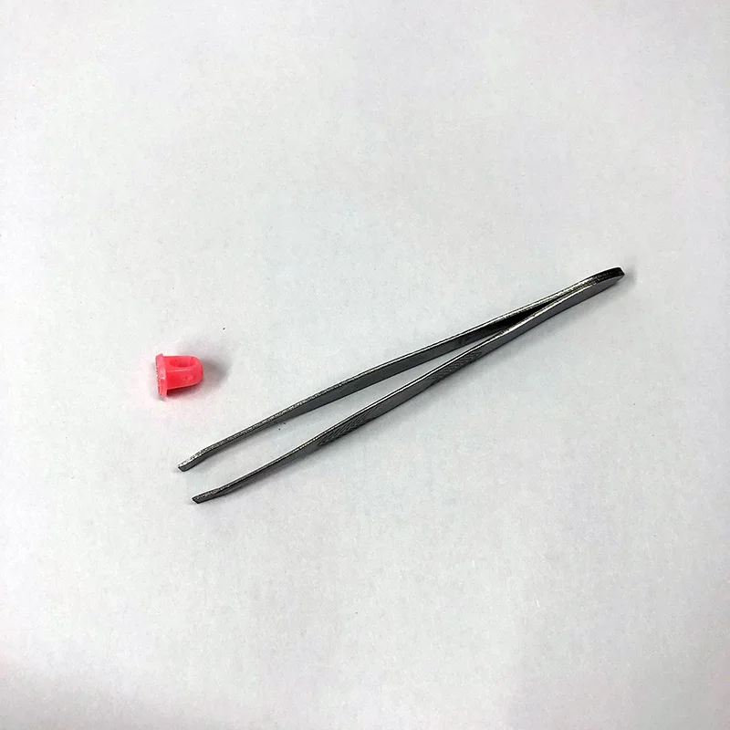 1 шт. пинцет для бровей Профессиональный из нержавеющей стали женские пинцеты и