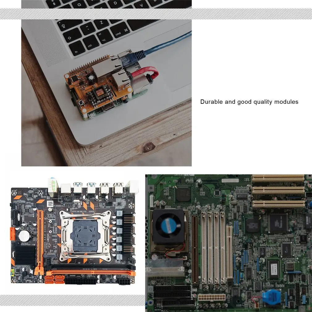 

X99 DDR4 Motherboard Slot LGA2011-3 USB3.0 NVME M.2 SSD Support DDR4 Memory And Xeon E5 V3 Processor D4 RAM