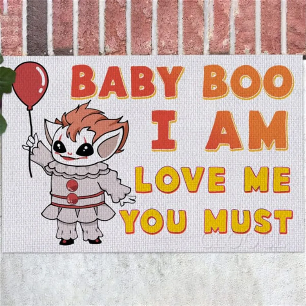 CLOOCL коврики Хэллоуин проверьте энергию Ya перед тем как прийти в этот дом ведьма