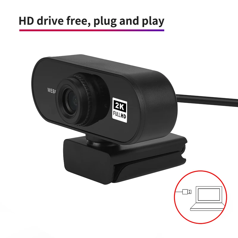 usb автофокус 2k hd веб камера со вс