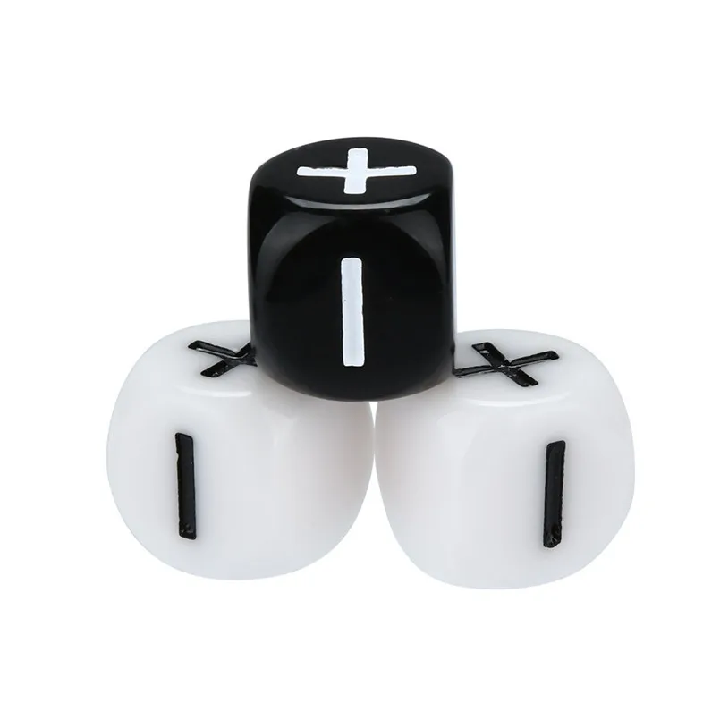 10 шт. вечерние игровые кубики многогранные развлечения акриловая башня для