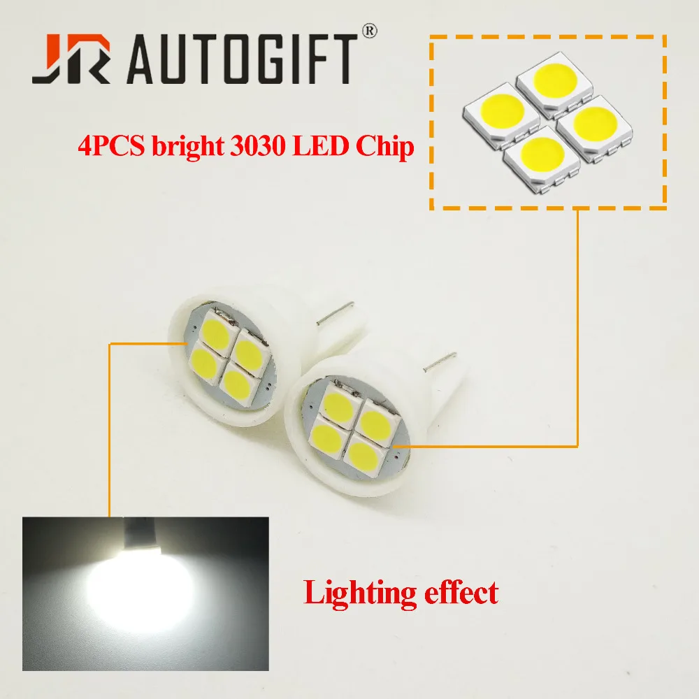 194 x T10 168 3030 4smd яркий светодиодный Белый индикатор парковки лампочка клиновидный