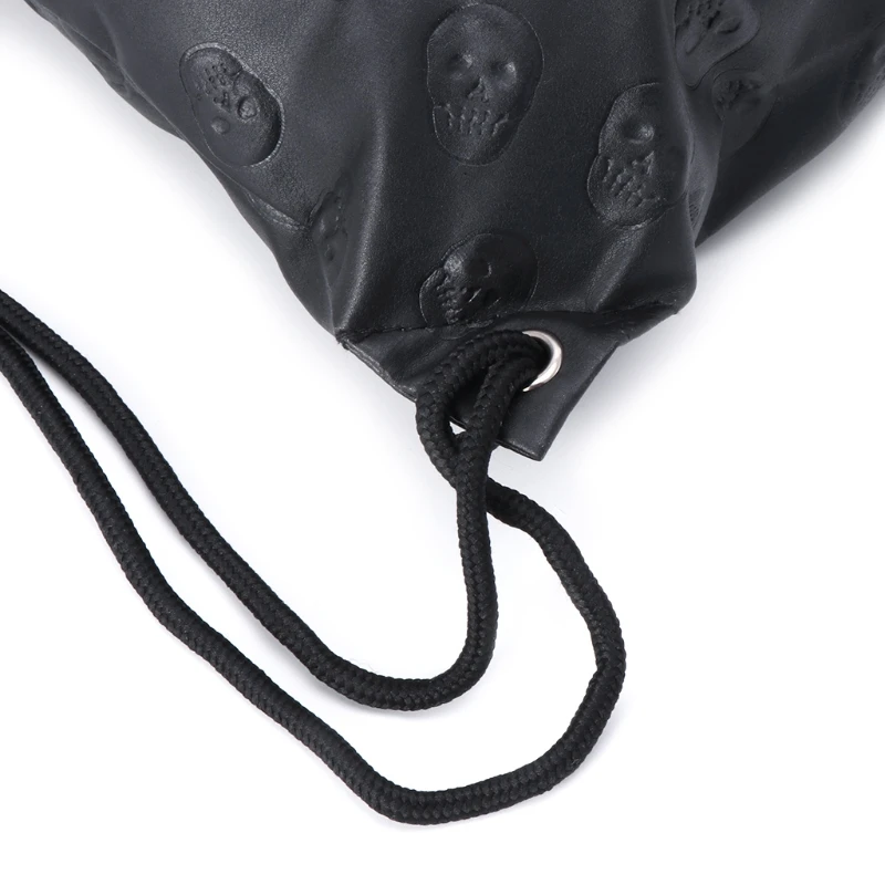 

New Unisex Bag Skull Drawstring Fashion Sport Travel Outdoor Backpack Bags