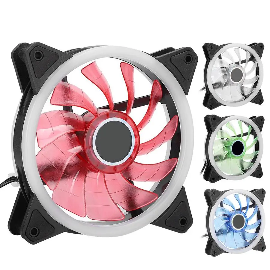 Кулер для процессора ультра тихий 4 латунный радиатор с тепловой трубкой 775AMD1155