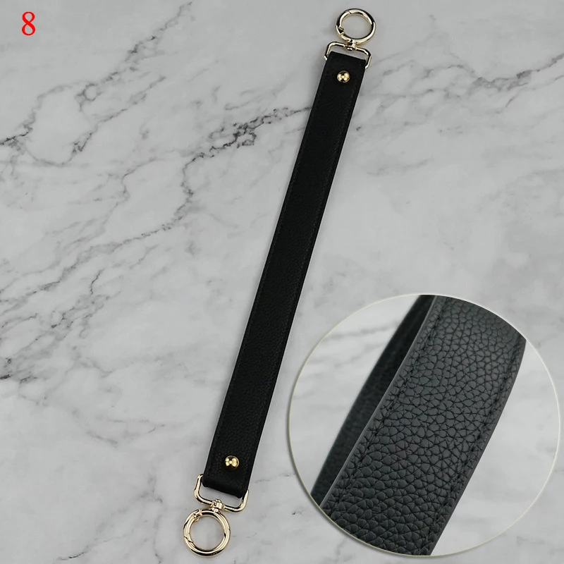 40cm DIY Replacement Bag Strap Women Handbags Handle Short Belt Accessories PU Leather Shoulder Bags Belts Black Blue Hot | Багаж и сумки