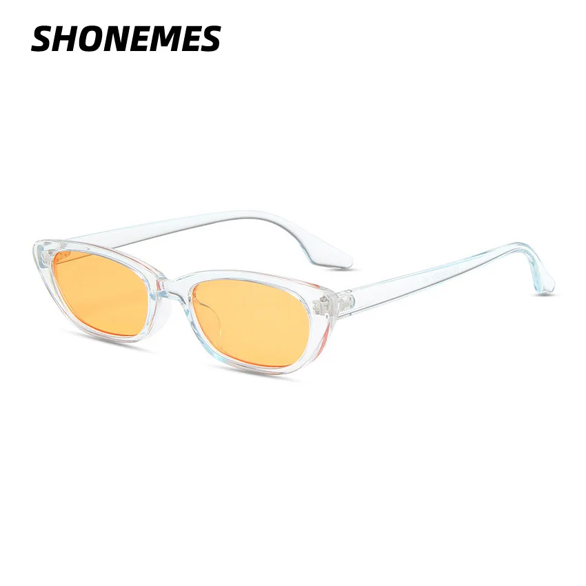 

Fashion Small Frame Sunglasses Women Cat Eye Shades Transparent Frames Outdoor UV400 Sun Glasses for Female Lentes De Sol