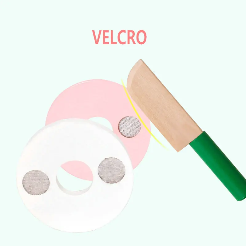 

Baby Wood Simulation Dessert Cutting Wood Food Pretend Play Kitchen Toys Educational Kids Wooden Building Blocks Toddler Gift