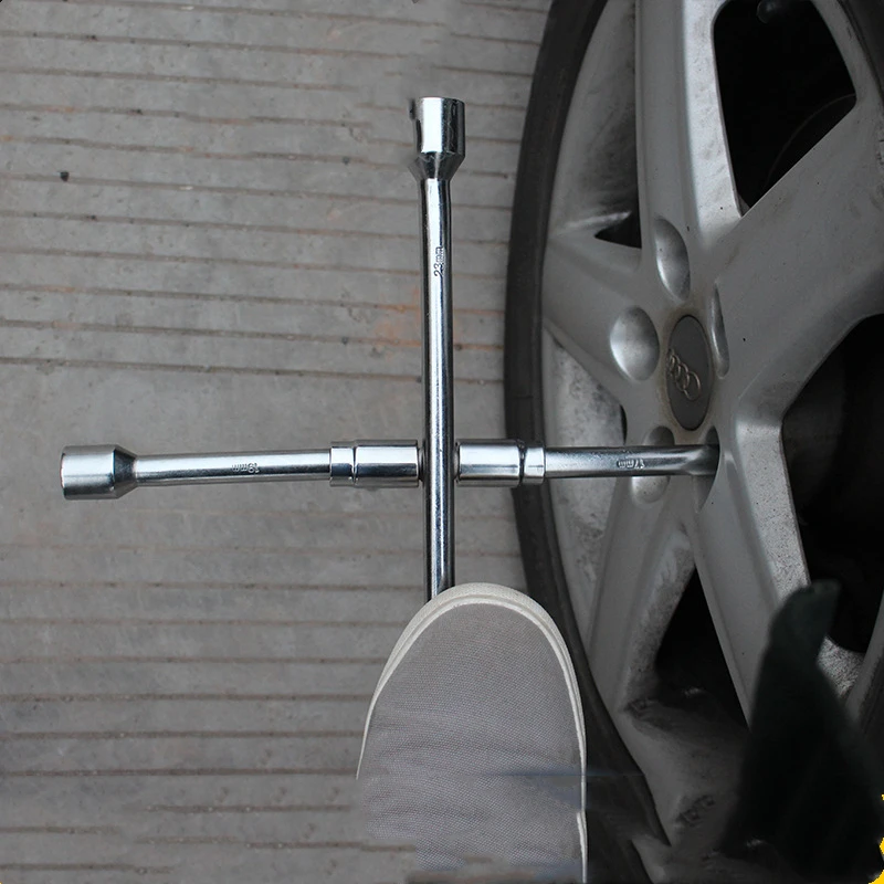 4 способа складной Автомобильный ключ для ремонта крест торцевой гаечный