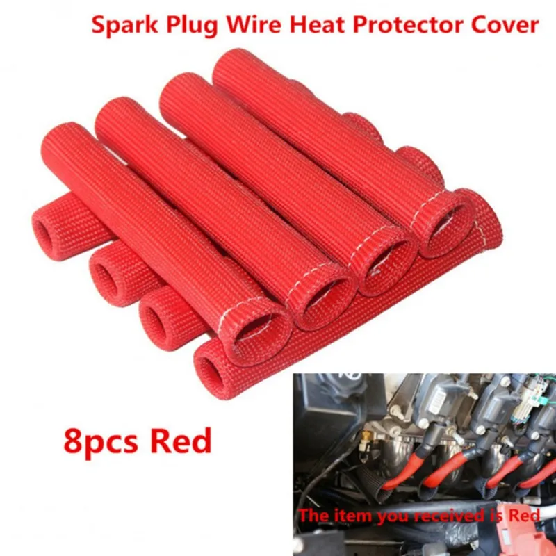 8 шт защита от зажигания проводов рукава жары автомобиля| |