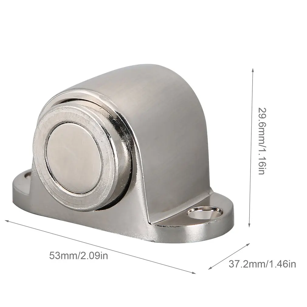 

Stainless Steel Door Strong Magnetic Door Stopper Suction Gate Engineering Project Supporting Hardware Door Stop