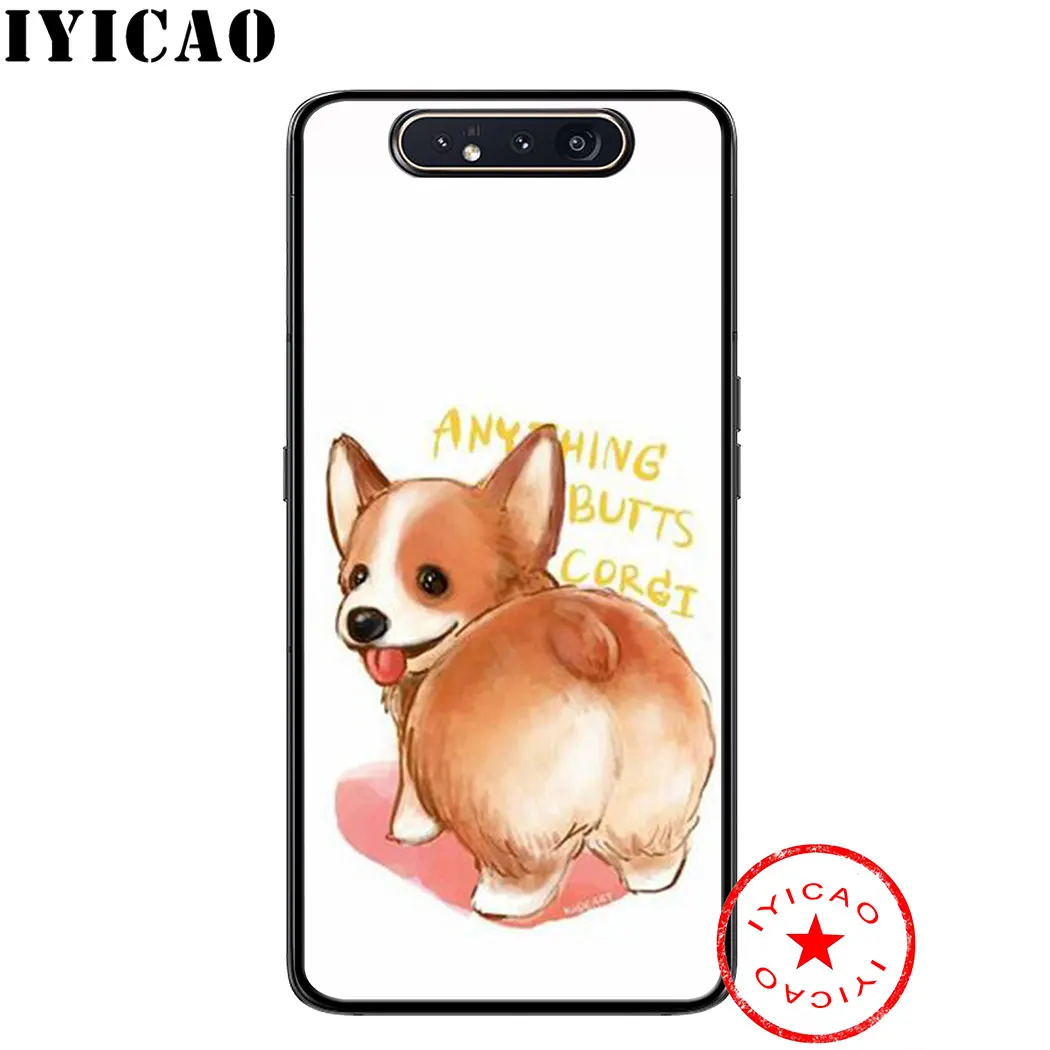 Мягкий чехол IYICAO с милой собакой для samsung Galaxy J8 J6 J4 Plus Prime A2 Core 2018 из ТПУ |