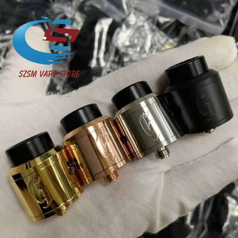 Бак RDA 528 Goon 25 100% оригинал Ремонтный дрип атомайзер 810 PEI Регулируемый воздушный