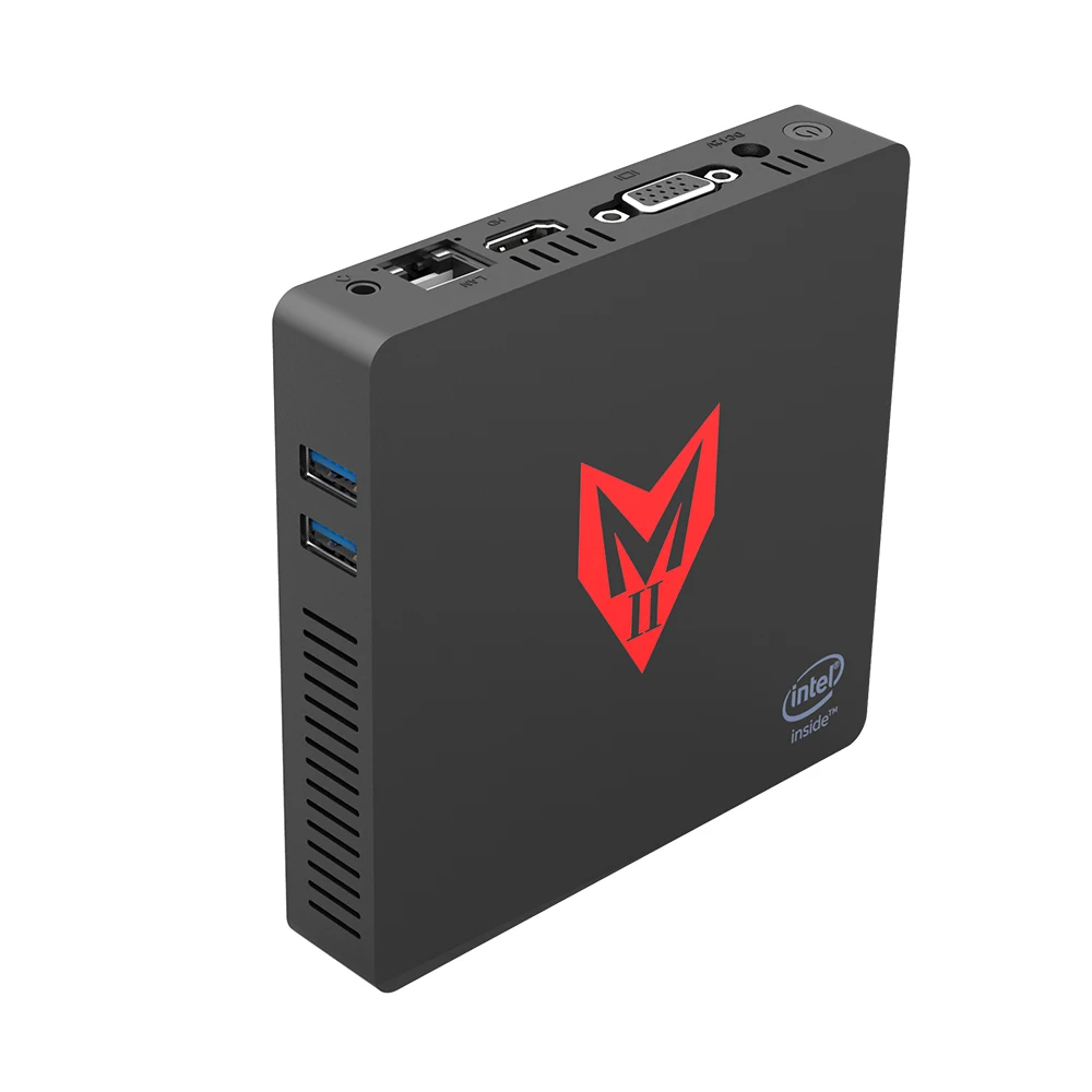 Mii-V мини-ПК intel Apollo lake J3355 4 Гб + 64 ГБ windows 10 Безвентиляторный Компьютер 4K HDMI VGA USB3.0 M.2