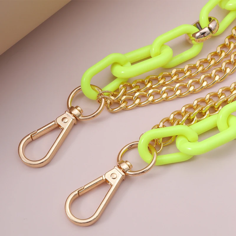 

Jeans chain belt waist acrylic key chain belts for women tassel gold metal fashion 2020 cinturon mujer punk neon ketting riem