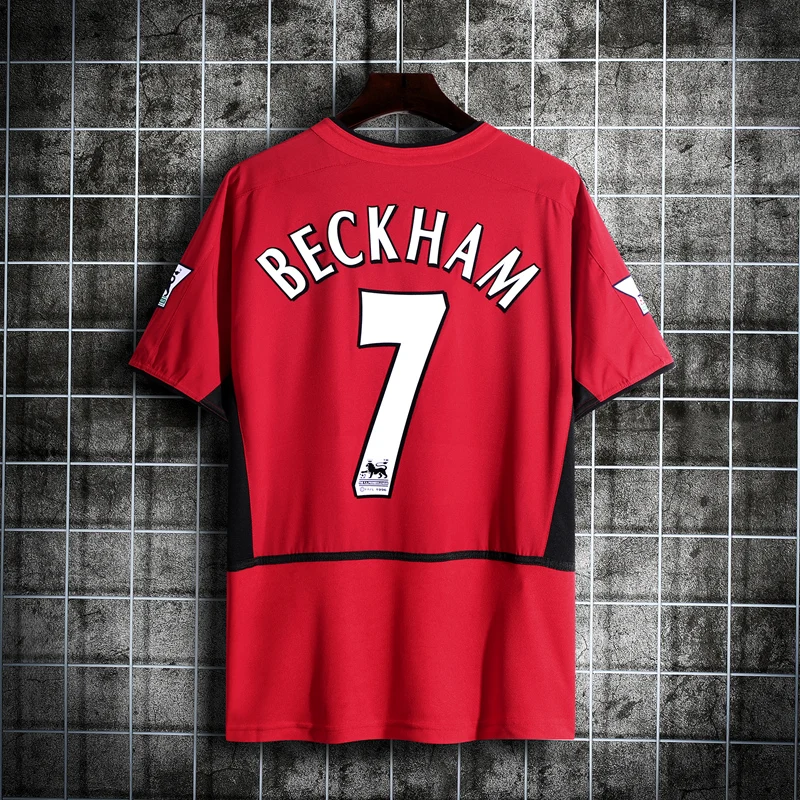 

2002/03 Red Retro Rugby Jersey Page Red Ronaldo Long Sleeve Short Sleeve Shirt Time Top SOCCER Rugby Jersey