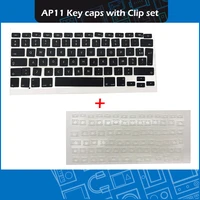 new ap11 key caps scissor clip set for macbook a1370 a1465 a1369 a1466 a1425 a1502 a1398 keys with hinge