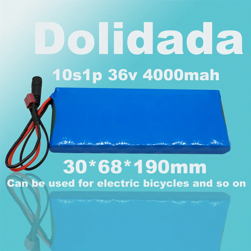 

Dolidada 100% original new 36V 10s1p 4000mah 18650 lithium ion battery pack can be used for electric bicycles and so on