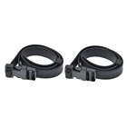 Набор Быстросъемных резиновых ремней для ножей для дайвинга с аквалангом, сменные ремни для снаряжения, тактический нож s-образный ремешок, 2 шт.