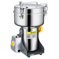 2500g powder machine food grinder machine spice crusher commercial stainless steel copper motor grain crusher