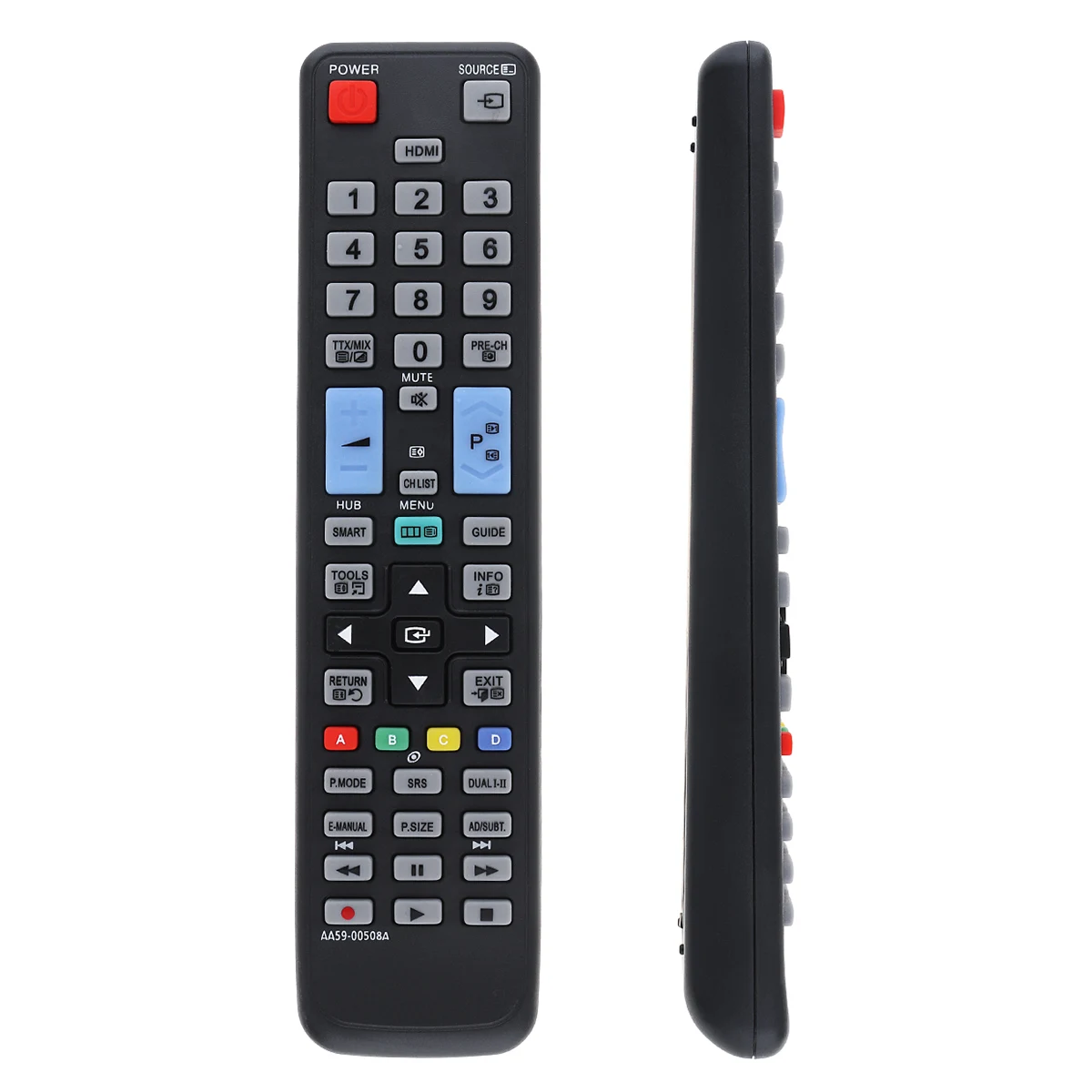 

Black 433MHz IR TV Remote Control with 10M Long Transmission Distance Fit for Samsung AA5900508A AA59-00508A Smart TV