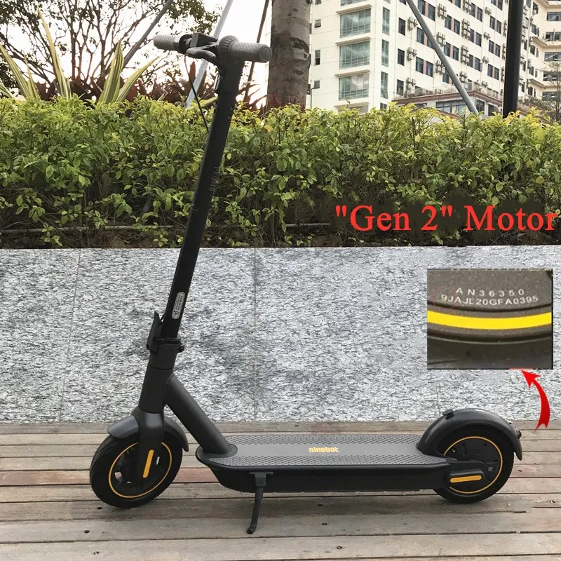 Оригинальный Xiaomi Ninebot MAX G30 Kickscooter минус 30 км/ч 65 км Smart Электрический скутер 10