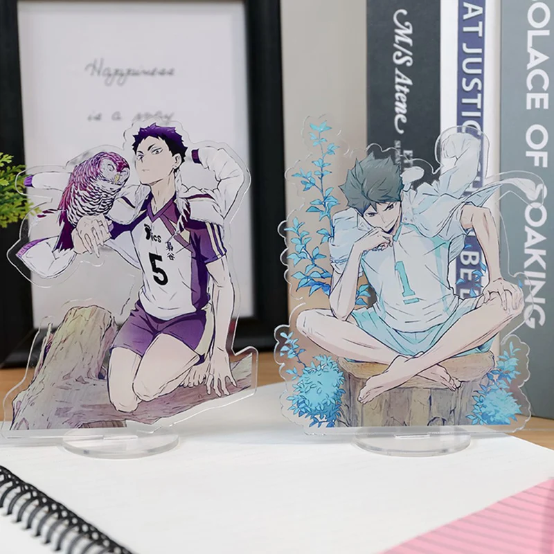 13 см аниме фигурки Haikyuu Настольная плита модели акриловая модель на подставке