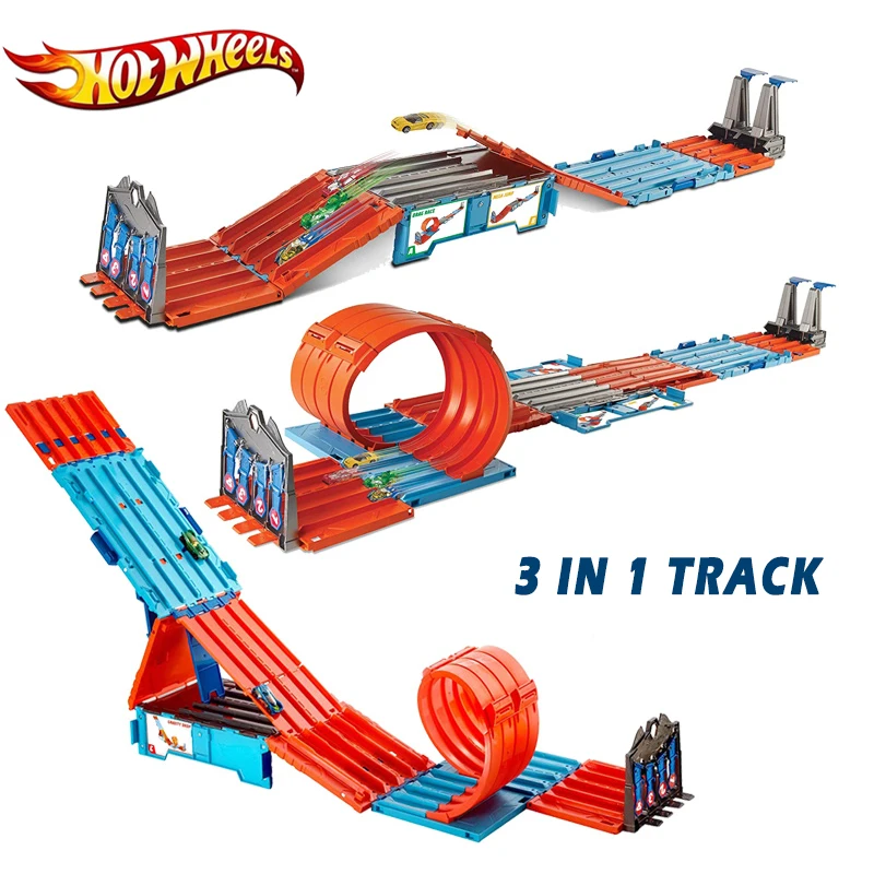Hotwheels автомобильный трек детская игрушка 2019 Новое поступление мульти Забавный