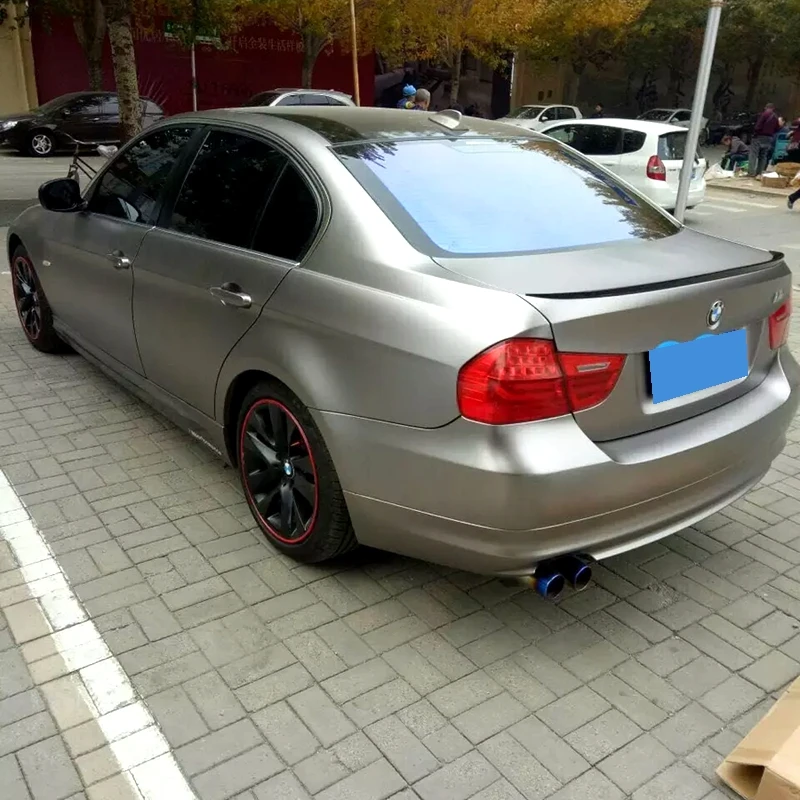 Спойлер для BMW E90 320i 318i 330i 325i 2005-2012 ABS-пластик черный/белый цвет | Автомобили и