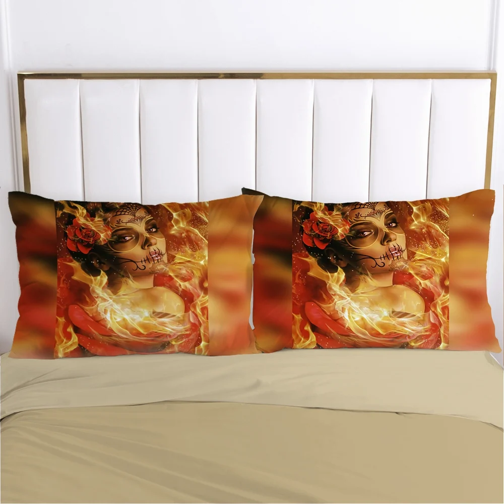 

1 шт Череп Женская обувь наволочка подушки Чехол постельные принадлежности, подушка с эффектом чехол Pillowcovers декоративные настольные лампы ...