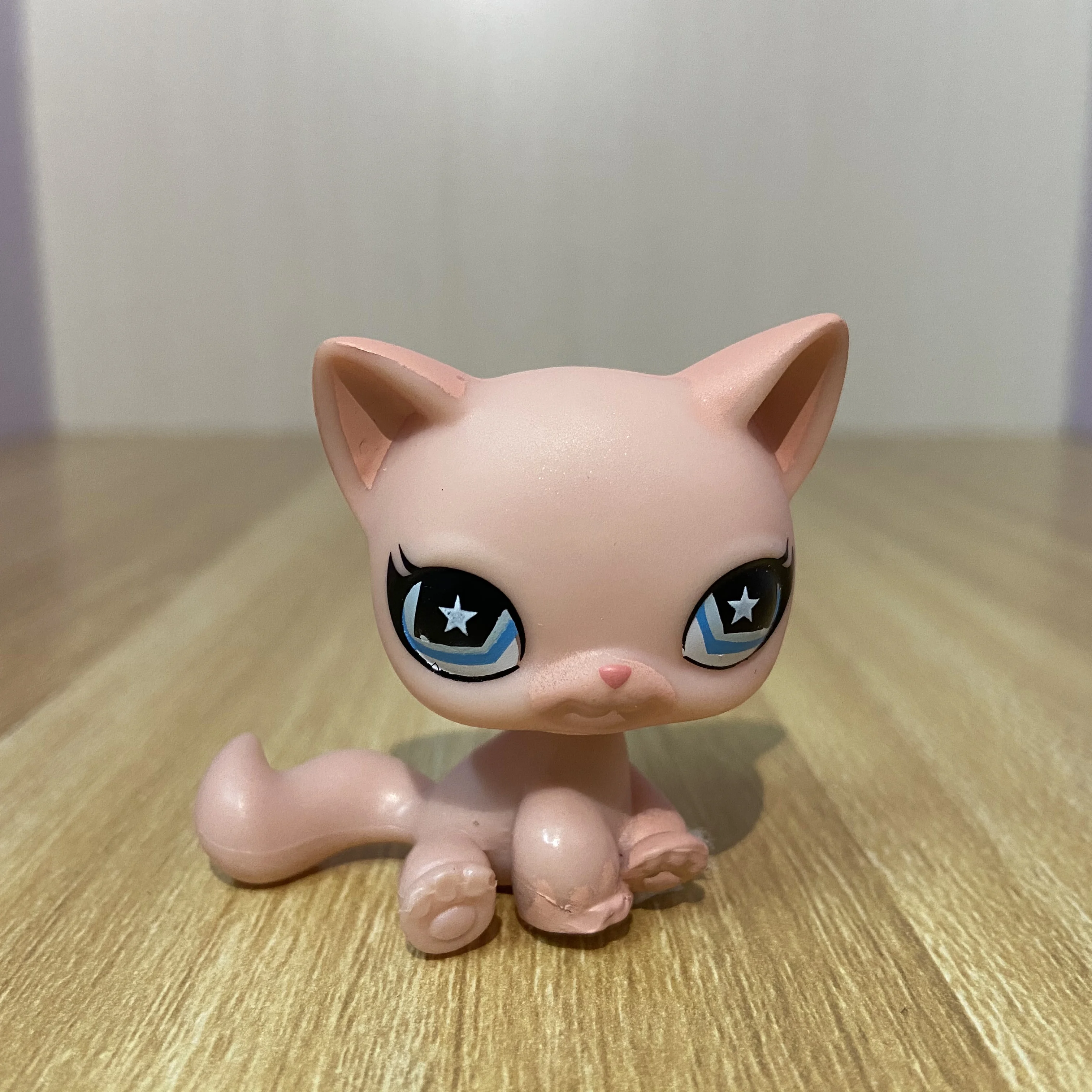 

Rare Lps Pet Shop Toy DobermanCockerSpaniel PinkDog Black Short Hair Cat Collection Action Standing Role Playin Children'sGift