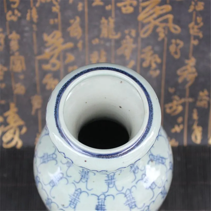 Китай Фарфоровая ваза Цзиндэчжэнь с синими и белыми цветами | Дом сад