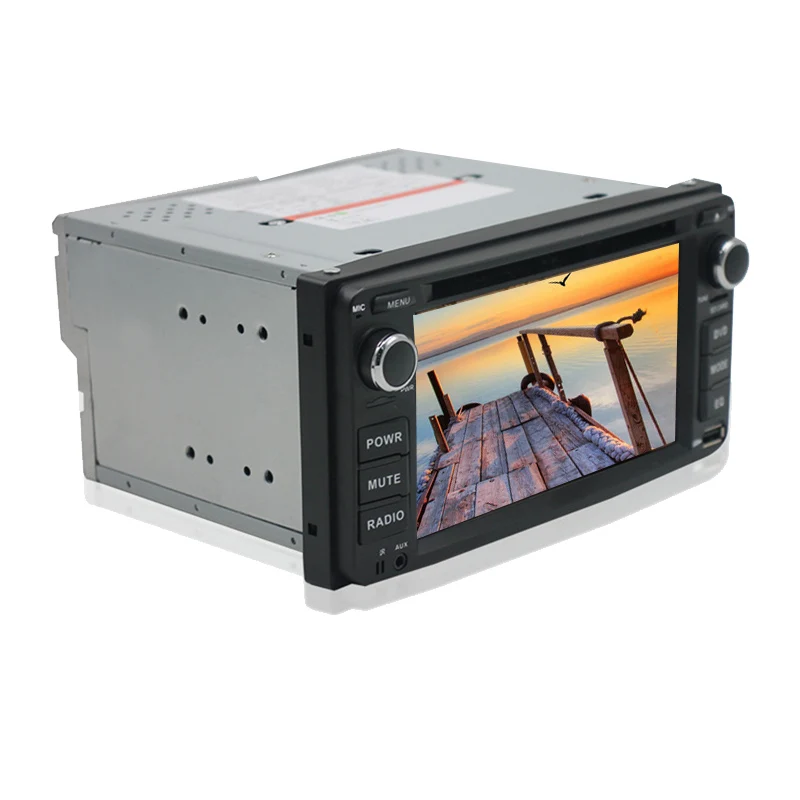 Автомобиль 6 2 дюймов стерео радио Dvd Mp5 плеер Gps навигации Bluetooth Usb для Защитные