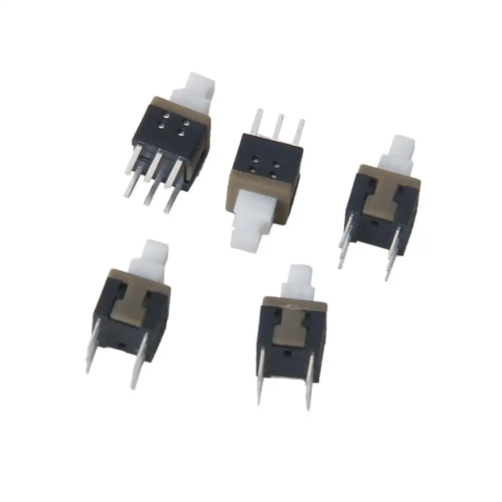 

10 шт. 5,8*5,8 6-контактный самоблокирующийся переключатель