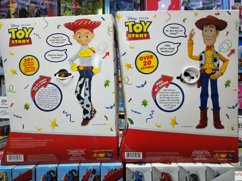 Disney Toy Story M мобилизует юбилей ковбой шериф Вуди Джесси тянет линию чтобы говорить