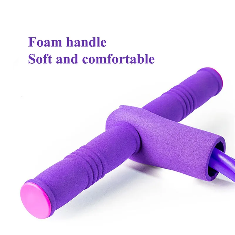 Эспандеры для фитнеса и йоги с 4 трубками латексные педальные тренажеры сидячее