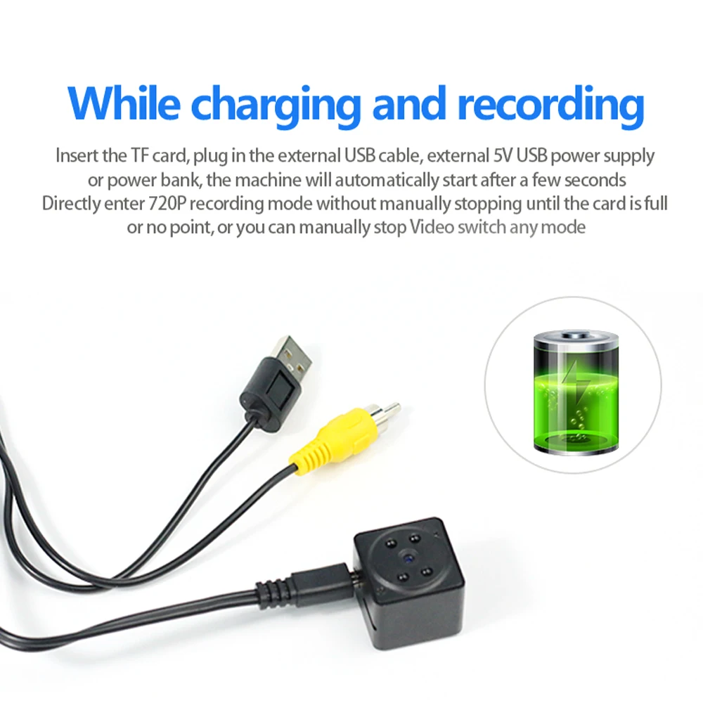 

Mini Camera Full HD 1080P Infrared Night Vision WIFI Camera Motion Detection Camcorder Wireless DVR Video Surveillance Recorder