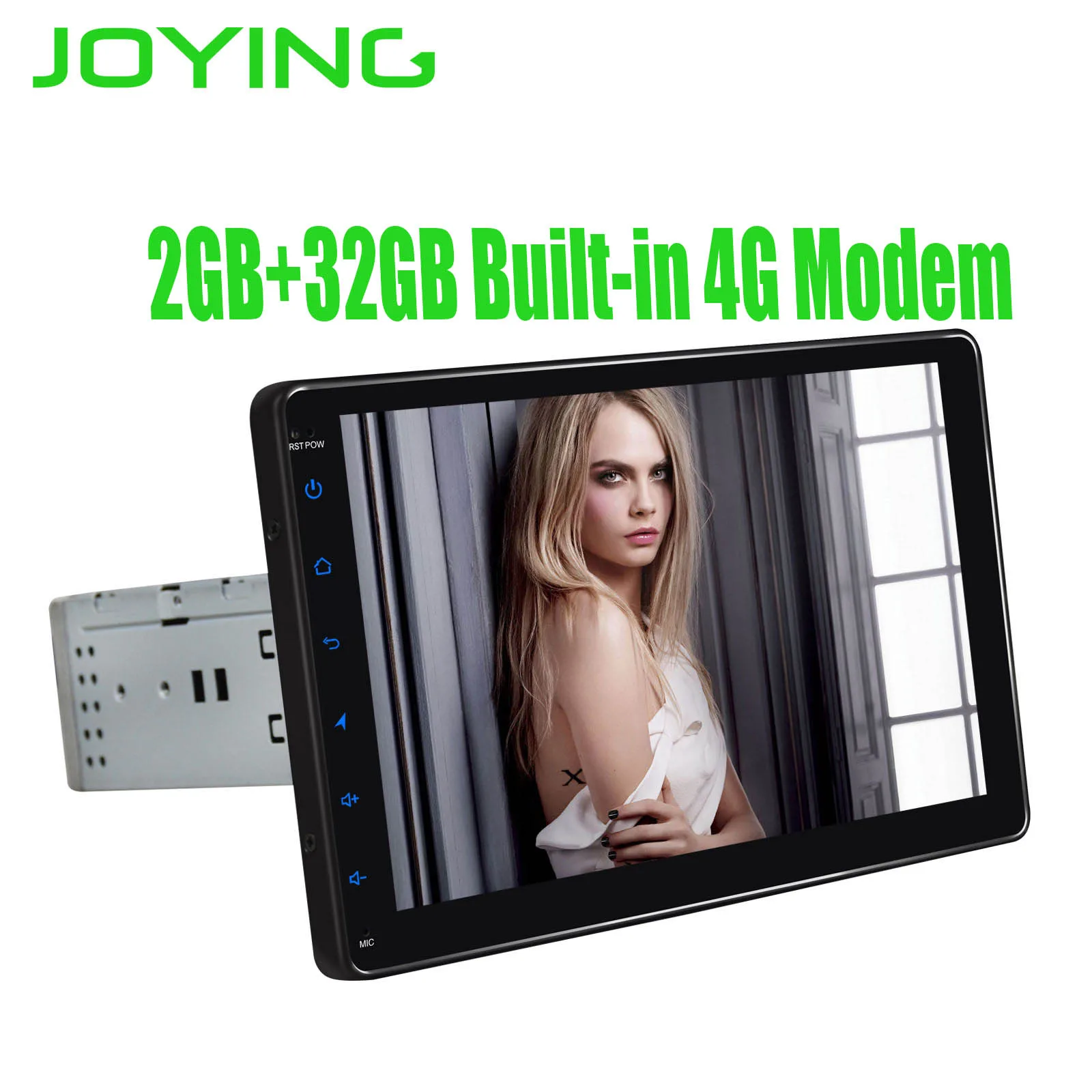 Built-in 4G Modem JOYING " головное устройство Android 8,1 универсальный автомобильный радиоприемник стерео Авторадио 2 ГБ+ 32 ГБ Восьмиядерный wifi GPS; Мультимедийный проигрыватель встроенный DSP - Цвет: Built-in 4G Modem