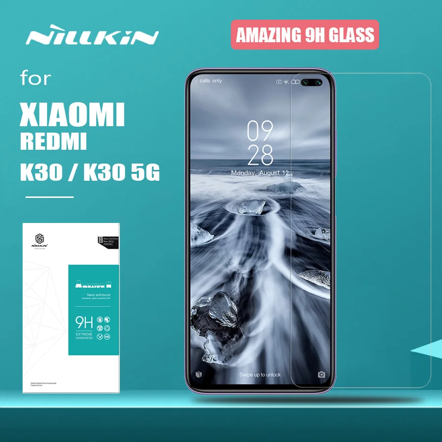 

Защитное стекло Nillkin твердое ультратонкое 9H для Xiaomi Redmi K30